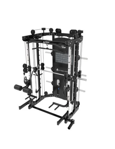 Binom Steel Force B12 Multigym, Power Rack, Smith Machine et accessoires  