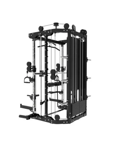 Binom Steel Force B12 Multigym, Power Rack, Smith Machine et accessoires  