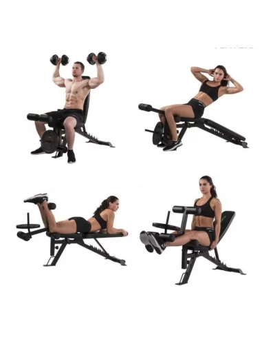 Tunturi UB60 Utility Bench (Banc de fitness ajustable) 