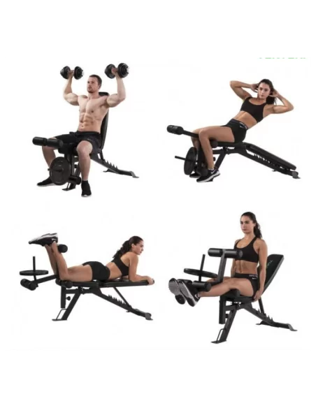 Tunturi UB60 Utility Bench (Banc de fitness ajustable) 