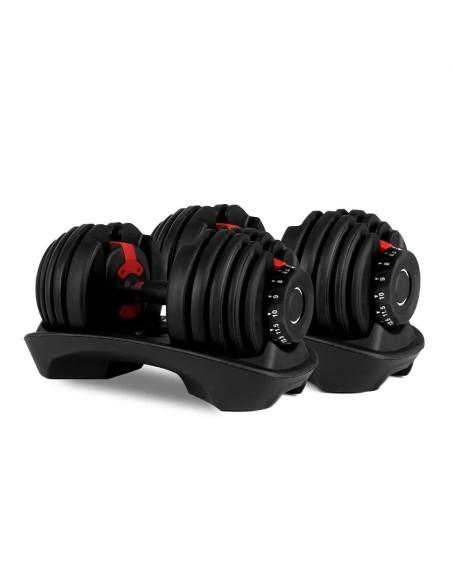 Paire d'haltère réglable de 2 à 24kg-Home-musculation-Pas cher