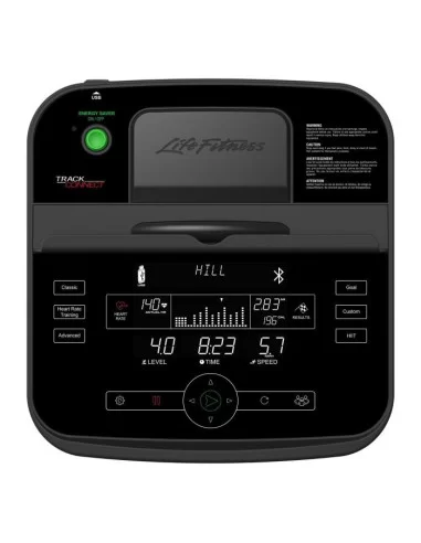 Life Fitness E3 Track Connect Vélo Elliptique (Bluetooth et Apps Interactives) 