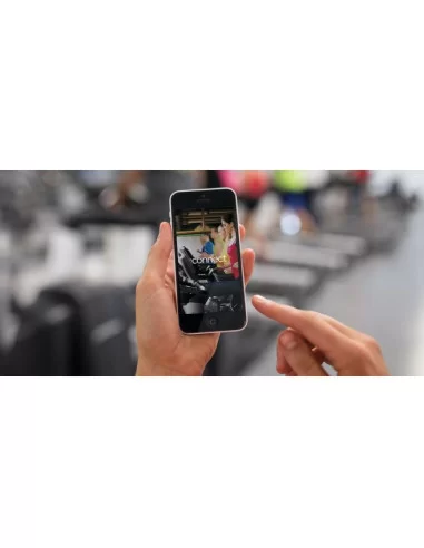 Life Fitness E3 Track Connect Vélo Elliptique (Bluetooth et Apps Interactives) 