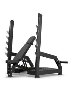BANC OLYMPIQUE  DÉCLINABLE INCLINABLE PROFESSIONNEL-Home-musculation-Pas cher