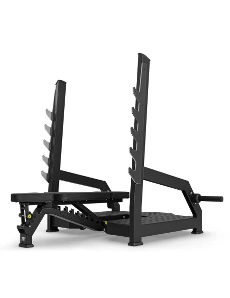 BANC OLYMPIQUE  DÉCLINABLE INCLINABLE PROFESSIONNEL-Home-musculation-Pas cher