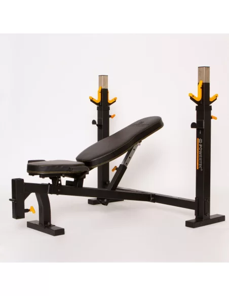 BANC OLYMPIQUE REGLABLE-Home-musculation-Pas cher