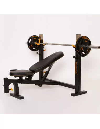 BANC OLYMPIQUE REGLABLE-Home-musculation-Pas cher