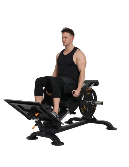 Hack slide presse à cuisse compacte Powertec-Home-musculation-Pas cher