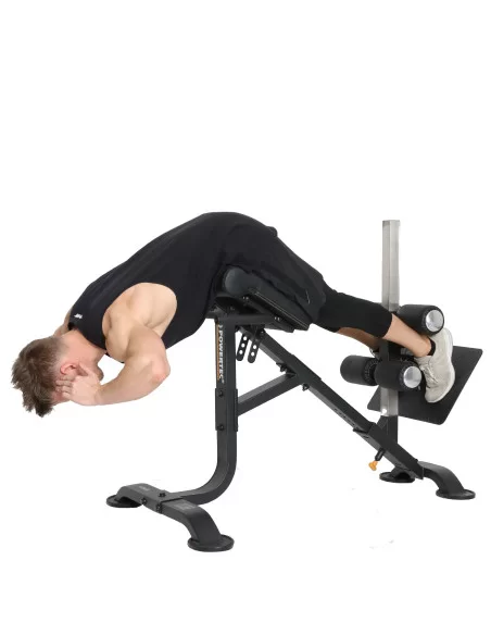 BANC  Combo ABDOS LOMBAIRE Réglable POWERTEC-Home-musculation-Pas cher
