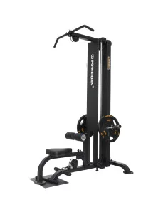 TIRAGE DORSAL HAUT ET BAS POWERTEC PLATE LOADED-Home-musculation-Pas cher