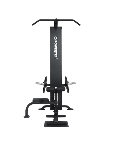 TIRAGE DORSAL HAUT ET BAS POWERTEC PLATE LOADED-Home-musculation-Pas cher
