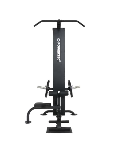 TIRAGE DORSAL HAUT ET BAS POWERTEC PLATE LOADED-Home-musculation-Pas cher