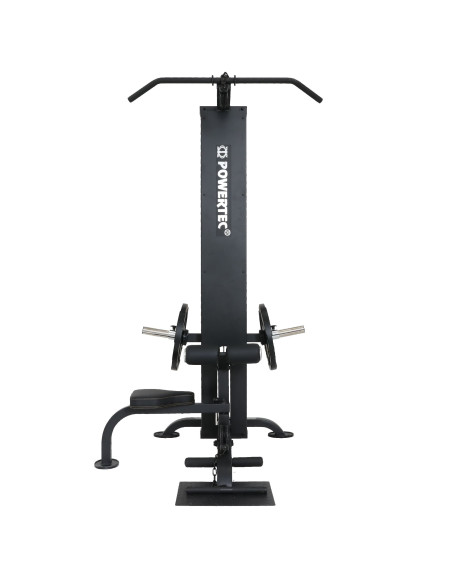 TIRAGE DORSAL HAUT ET BAS POWERTEC PLATE LOADED-Home-musculation-Pas cher