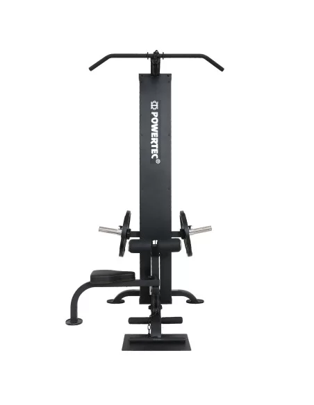 TIRAGE DORSAL HAUT ET BAS POWERTEC PLATE LOADED-Home-musculation-Pas cher