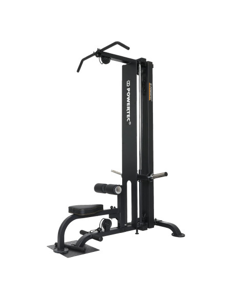 TIRAGE DORSAL HAUT ET BAS POWERTEC PLATE LOADED-Home-musculation-Pas cher