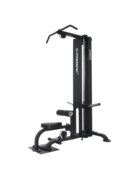 TIRAGE DORSAL HAUT ET BAS POWERTEC PLATE LOADED-Home-musculation-Pas cher