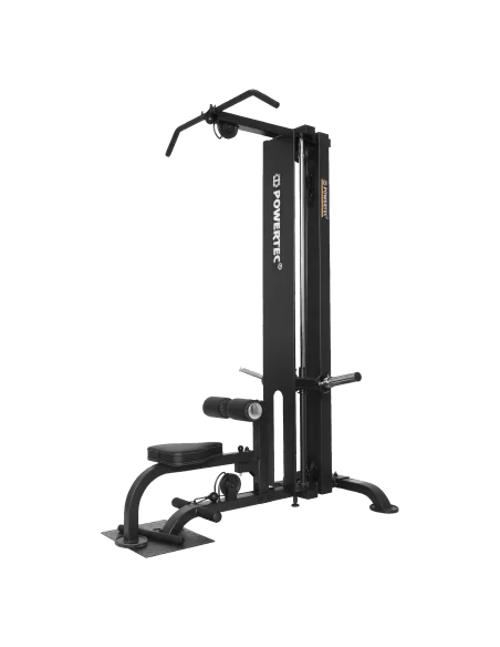TIRAGE DORSAL HAUT ET BAS POWERTEC PLATE LOADED-Home-musculation-Pas cher