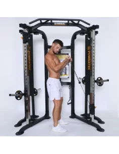 FUNCTIONAL TRAINER POWERTEC PLATE LOADED-Home-musculation-Pas cher 2