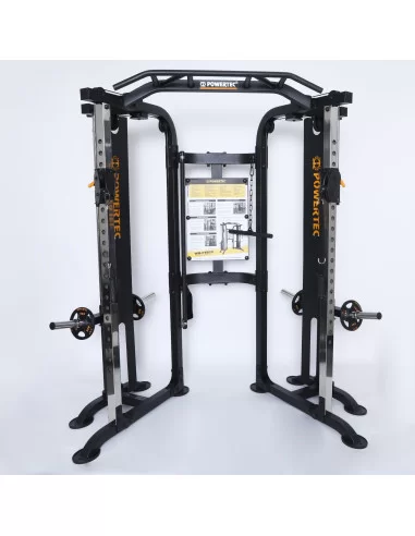 FUNCTIONAL TRAINER POWERTEC PLATE LOADED-Home-musculation-Pas cher