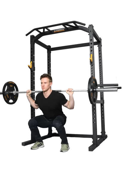 Power rack Powertec noir-Home-musculation-Pas cher