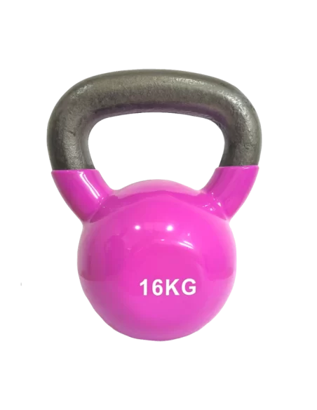Binom Be Fit Set Kettlebells Vinyle de 2 à 32Kg  Binom Be Fit Set Kettlebells Vinyle de 2 à 32Kg