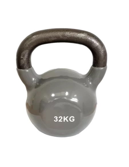 Binom Be Fit Set Kettlebells Vinyle de 2 à 32Kg  Binom Be Fit Set Kettlebells Vinyle de 2 à 32Kg