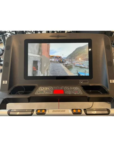 Binom BT2S Tapis de Course Semi Professionnel Ecran Tactile de 18,5" HD avec système Android 