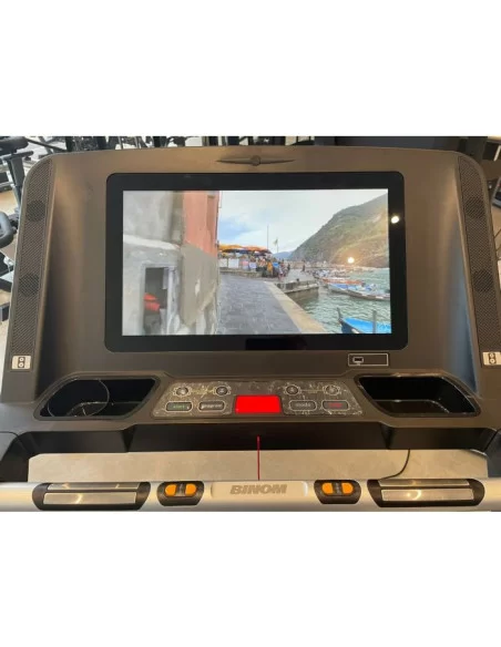 Binom BT2S Tapis de Course Semi Professionnel Ecran Tactile de 18,5" HD avec système Android 