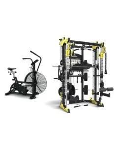 Binom Fitness AirBike + Steel Force B10