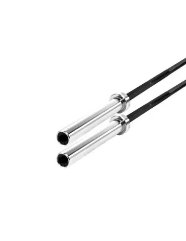 Binom Freeweight Barre de poids libre Binom 2 Mts - 15 kgs - Grip 25 mm NOIR 