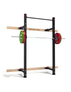 Binom Rawsteel BRS01 Support de Squat Pliable avec Barre de Traction