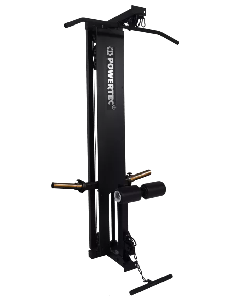 OPTION TIRAGE DOS HAUT ET BAS POWERTEC-Musculation à domicile-Pas cher