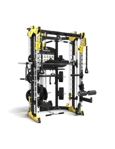 Binom Steel Force B10 NOUVEAU MODÈLE Multigym, Double Poulie, Power Rack, Multipower, Leg Press et accessoires 