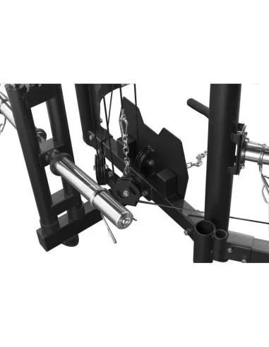 Binom Steel Force B11 Multigym, Double Poulie, Power Rack, Multipower, Leg Press et Accessoires 