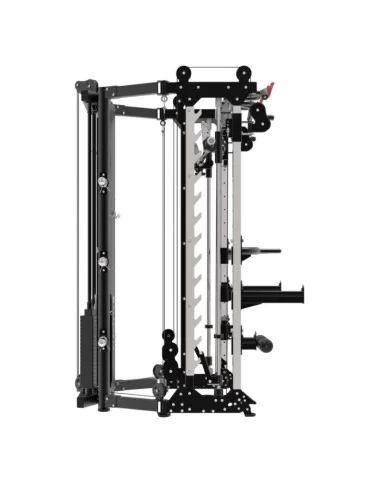 Binom Steel Force B15 Multigym pliable , double poulie, Power Rack, Multipower et Accessoires 