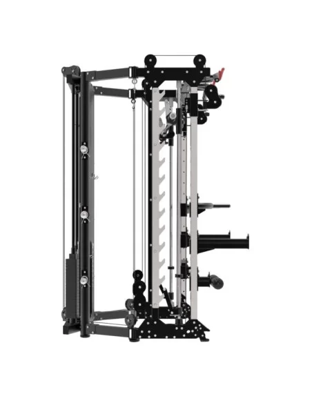 Binom Steel Force B15 Multigym pliable , double poulie, Power Rack, Multipower et Accessoires 