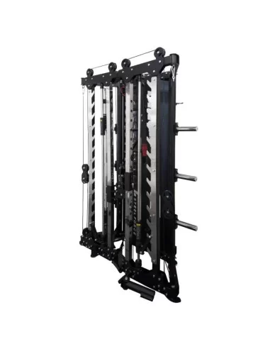 Binom Steel Force B15 Multigym pliable , double poulie, Power Rack, Multipower et Accessoires 