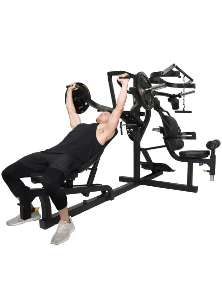 Powertec Workbench Multisystem 4 EN 1 NOIR-Home-musculation-Pas cher