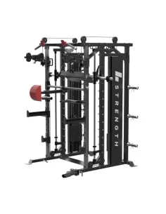Binom Steel Force B20 Charge à disque, Multigym, Double poulie, Multipuissance, Presse et Accessoires