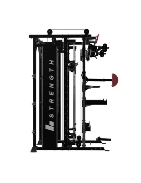 Binom Steel Force B20 Charge à disque, Multigym, Double poulie, Multipuissance, Presse et Accessoires 