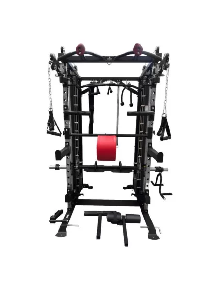 Binom Steel Force B20 Charge à disque, Multigym, Double poulie, Multipuissance, Presse et Accessoires 