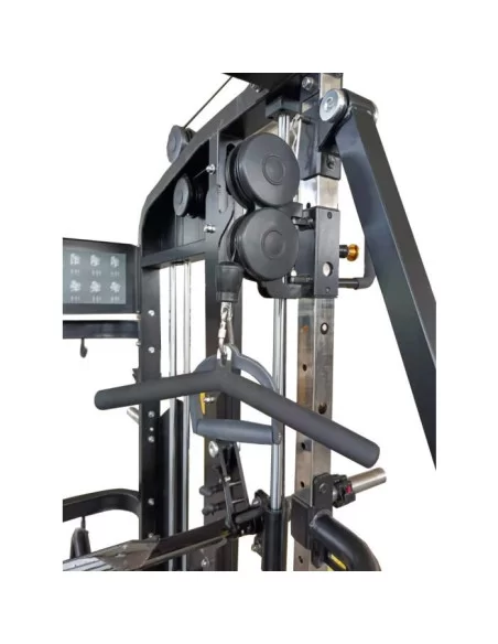 Binom Steel Force B21 Multigym avec 100 Kg x2, Bras Mobiles, Double Poulie, Power Rack, Multipower, Leg Press et accessoires 