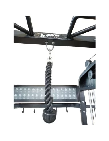 Binom Steel Force B21 Multigym avec 100 Kg x2, Bras Mobiles, Double Poulie, Power Rack, Multipower, Leg Press et accessoires 