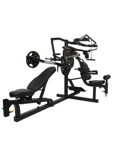 POWERTEC HOMEGYM MULTYSYSTEM 4 EN 1 NOIR-Home-musculation-Pas cher