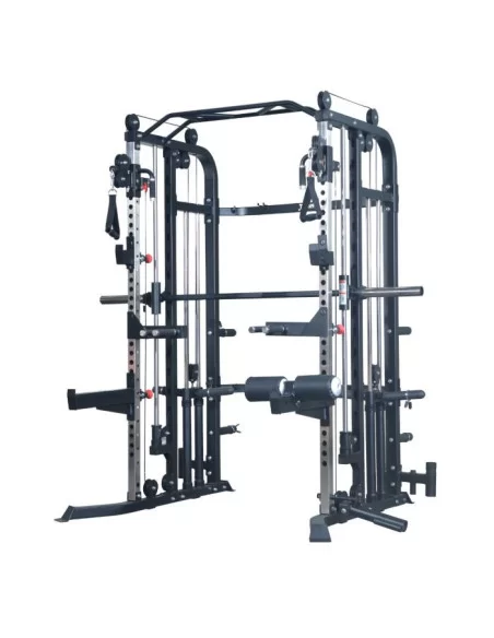 Binom Steel Force B5 Multigym, Double Poulie, Multipower, Power Rack et Accessoires 