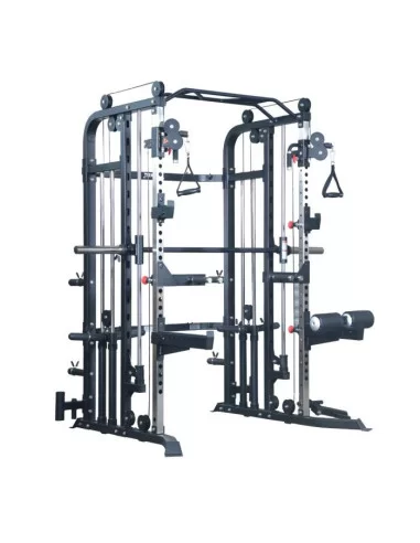 Binom Steel Force B5 Multigym, Double Poulie, Multipower, Power Rack et Accessoires 