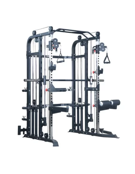 Binom Steel Force B5 Multigym, Double Poulie, Multipower, Power Rack et Accessoires 