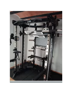 Binom Steel Force B9 Multigym, Charge de disque à double poulie, Power Rack, Multipower et accessoires  2