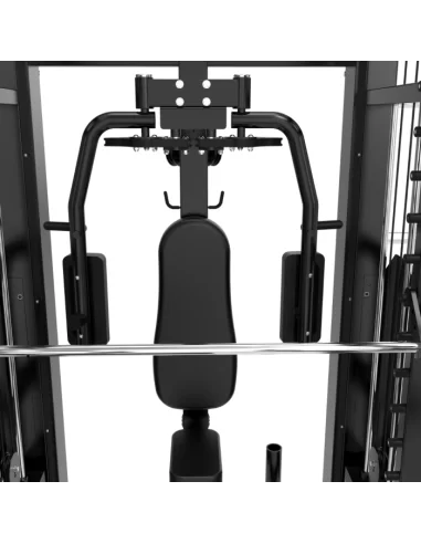 Binom Steel Force Multigym B23 avec 80 Kg x 3 tours, poulie haute/basse, Multipower, entrepreneur de poitrine, aviron, dips, abd