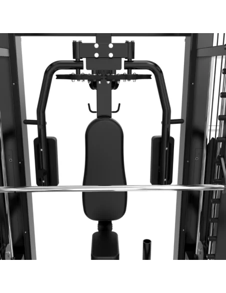 Binom Steel Force Multigym B23 avec 80 Kg x 3 tours, poulie haute/basse, Multipower, entrepreneur de poitrine, aviron, dips, abd